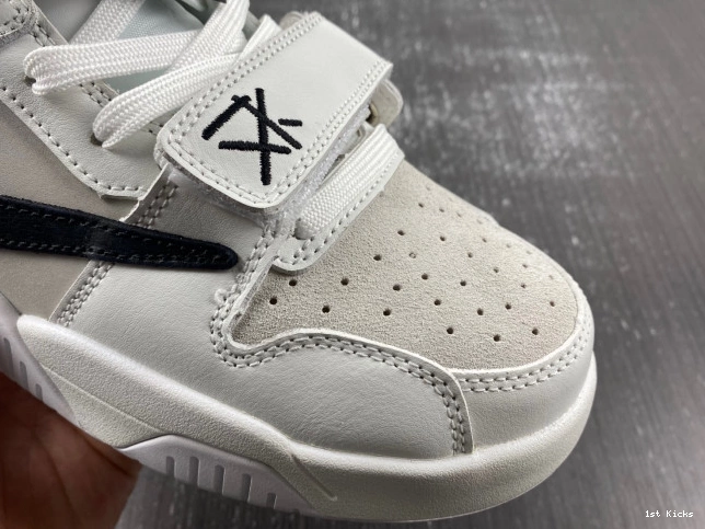 JORDAN THE CHECK FZ8117-001 X SCOTT TRAVIS CUT 0630